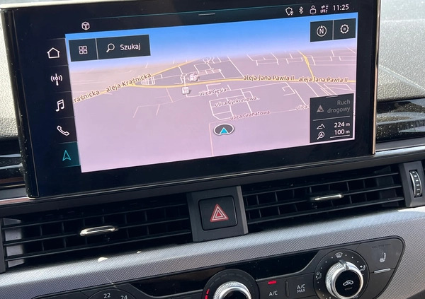 Audi A4 cena 159000 przebieg: 165000, rok produkcji 2019 z Lublin małe 301